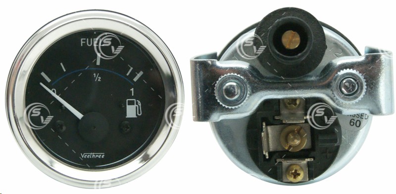 MARCADOR GASOLINA 12V CROMADO