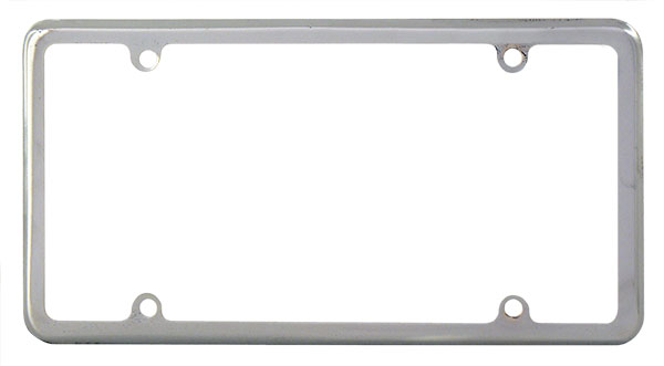 MARCO PLACA CROMADAS JGO