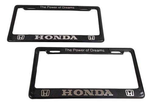 MARCO PLACA HONDA CROMO 32X17X2.5CM
