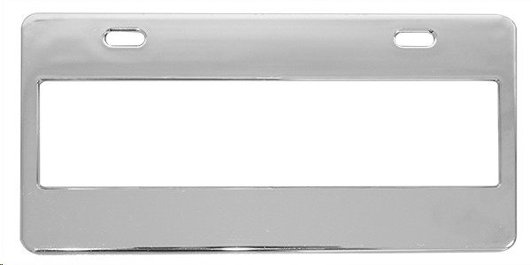 MARCO PLACA NUMERICO CROMO