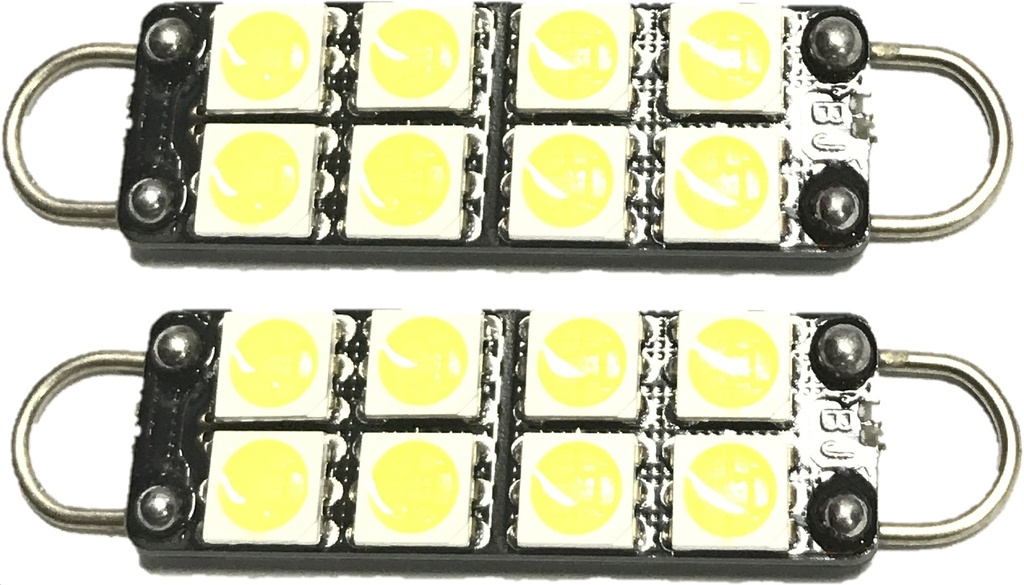 FOCO LUZ INTERIOR 44mm  8 LEDS BLANCO PA