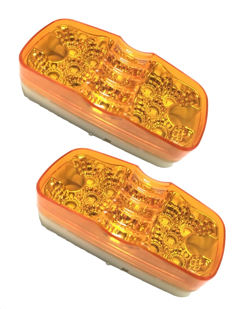PLAFON LED T/HELLA 12 LEDS AMBAR MR TRUC