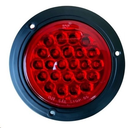 [P18082] PLAFON LED REDONDO 4" 12V 24 LEDS ATORNI