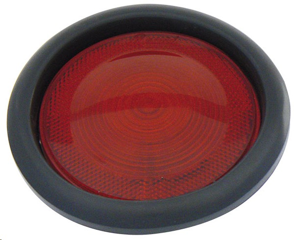 [P777R] PLAFON 4" RED ROJO C/REFL HULE =009-P275