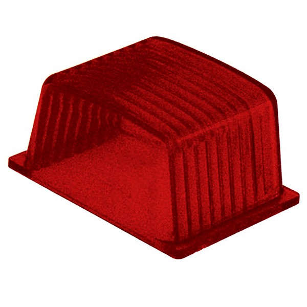 MICA PLAFON BLINDADO DE LUJO ROJO 1PZ