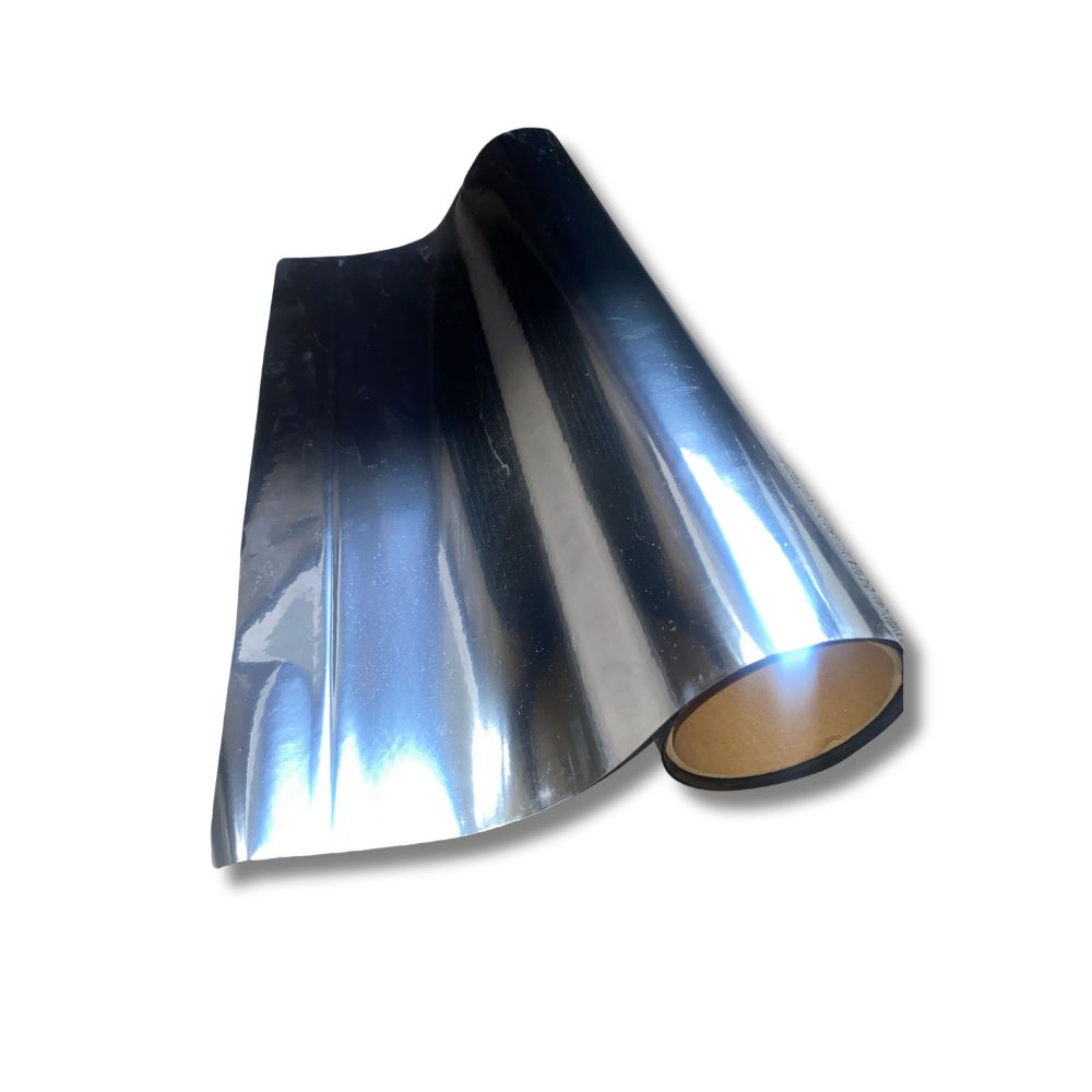 PAPEL POLARIZADO NEGRO PLATA (NUBE) 50cm