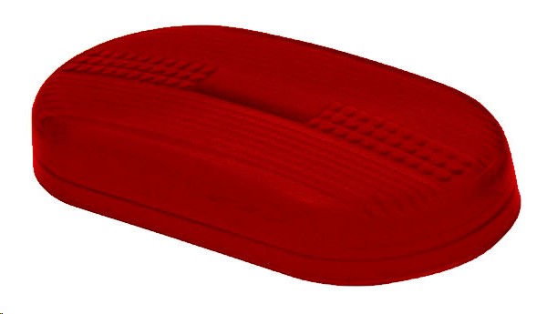 MICA PLAFON OVALADO DE PRESION ROJO