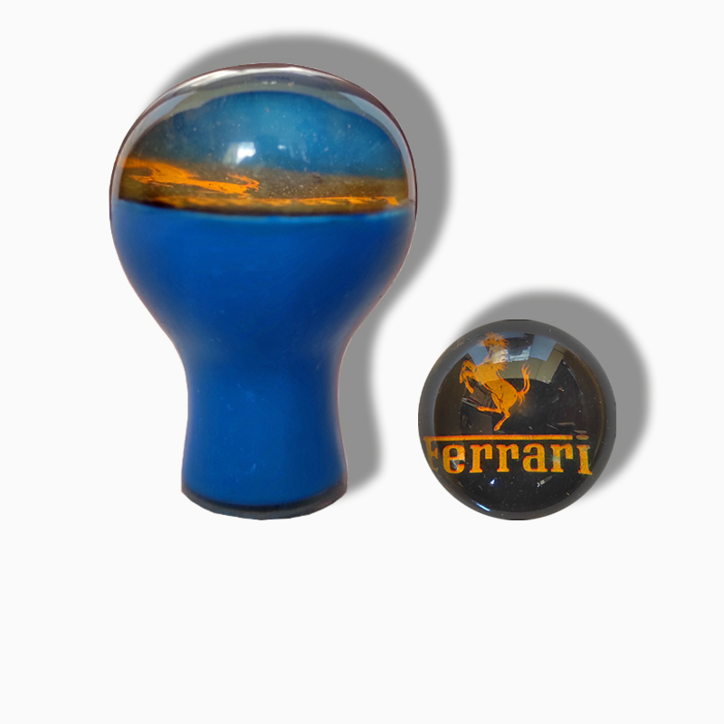 PERILLA ACRILICO AZUL FERRARI DE 1/4 PRE