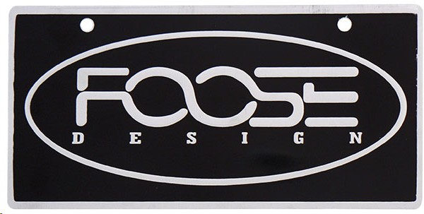 PLACA DECORATIVA INOX FOOSE