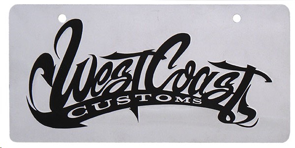 PLACA DECORATIVA INOX WEST COAST