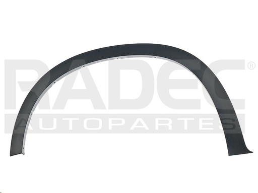 MOLDURA SALPICADERA DELANTERA BW X5 07-10 CORRUGADA IZQ