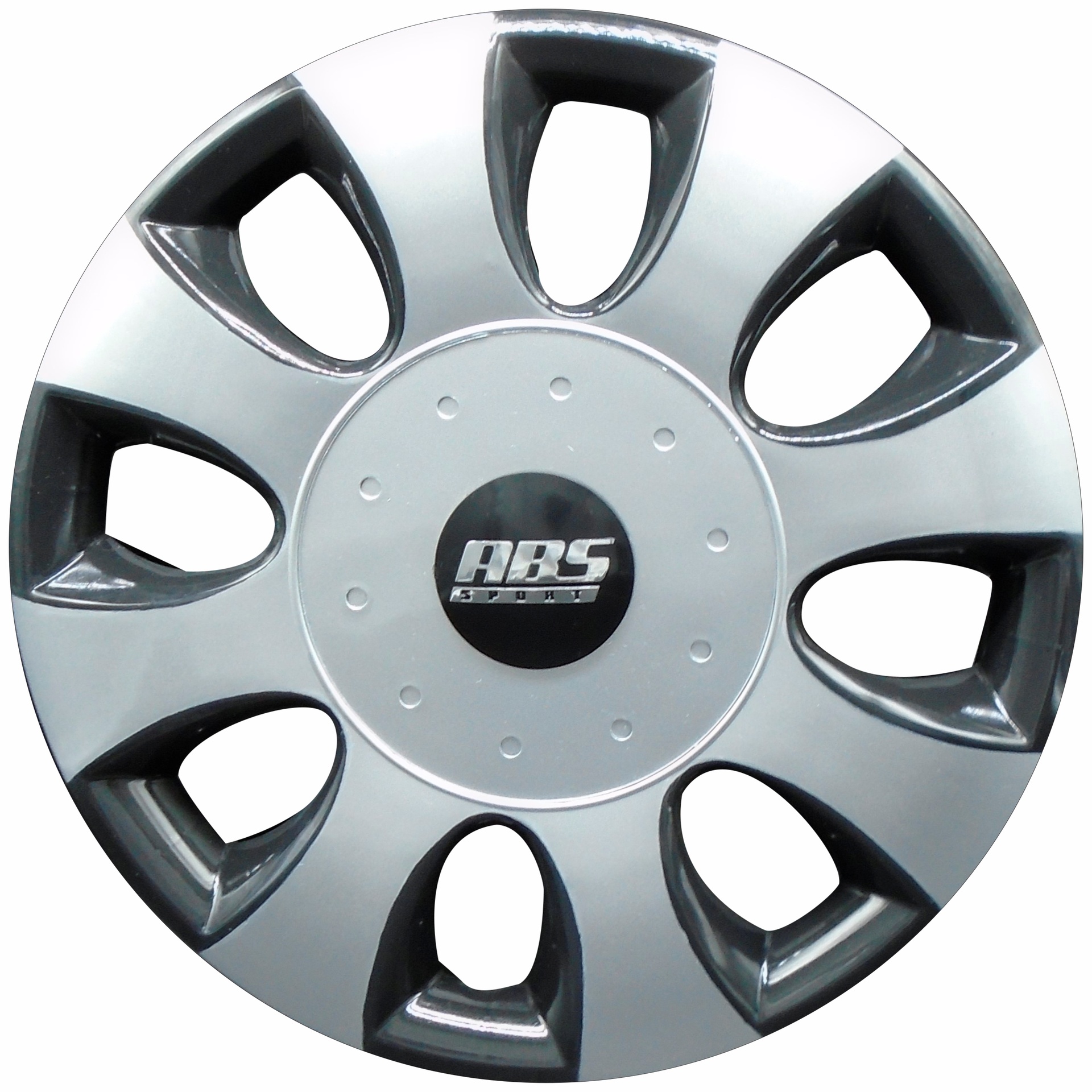 [POLR13-LES0018] TAPON POLVERA RIN 13 ABS ESPECIALES GRIS NEGRO TA02 LES0018