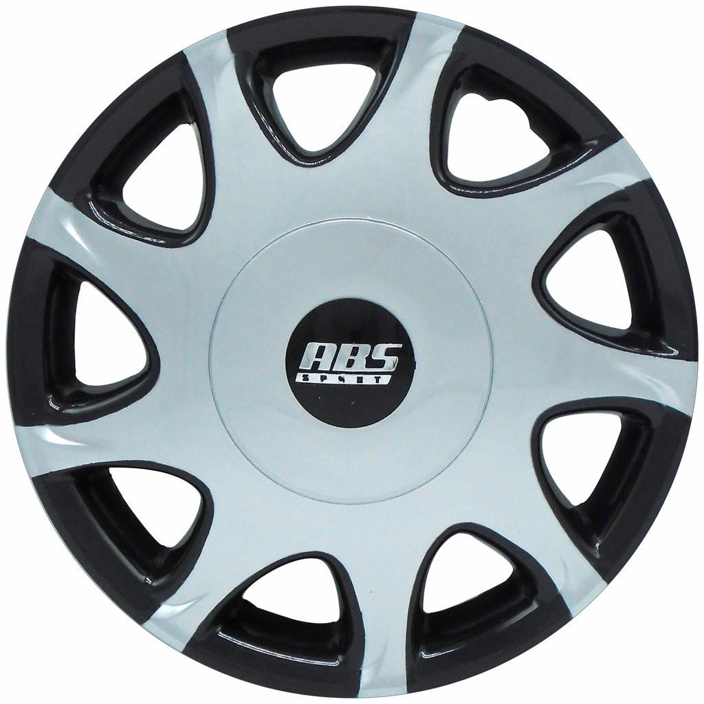 TAPON POLVERA RIN 13 ABS ESPECIALES GRIS NEGRO ABS-LGR-R13-0021 LES0020