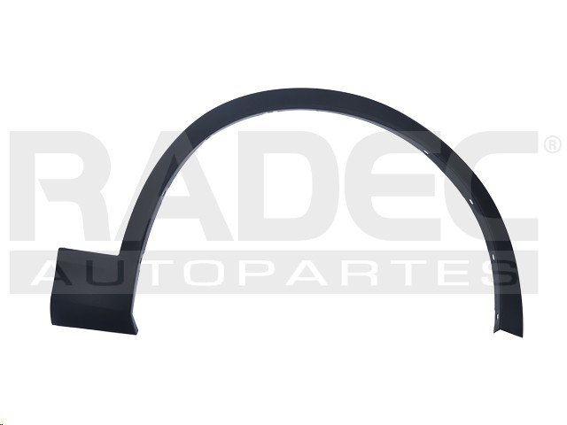 MOLDURA SALPICADERA DELANTERA BW X3 11-17 CORRUGADA DER