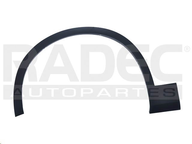 MOLDURA SALPICADERA DELANTERA BW X3 11-17 CORRUGADA IZQ