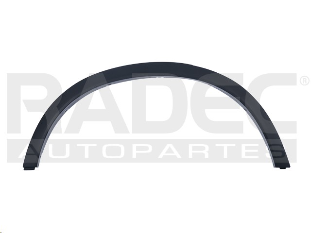 MOLDURA SALPICADERA TRASERA BW X3 11-17 CORRUGADA DER