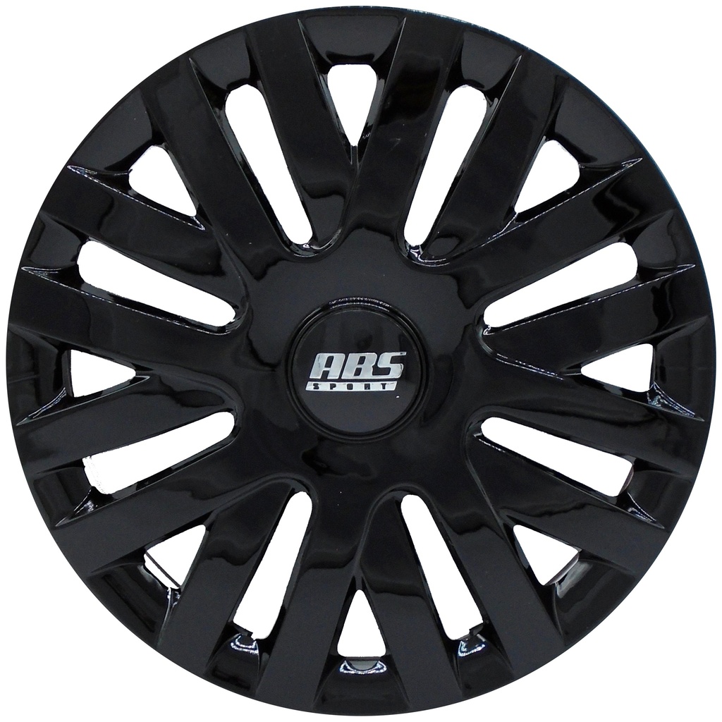 TAPON POLVERA RIN 14 ABS ESPECIALES NEGRO GOL LES0006