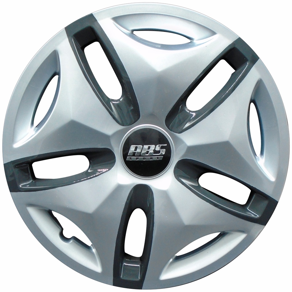 TAPON POLVERA RIN 14 ABS SPORT ESPECIALES ABS-LGR-R14-0076 GRIS-NEGRO LES0020