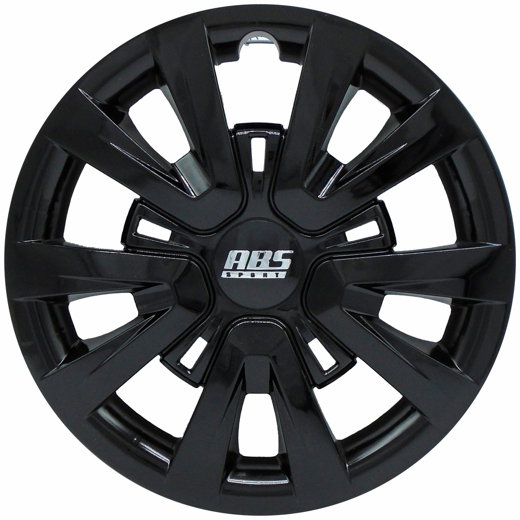 TAPON POLVERA RIN 14 ABS ESPECIALES NEGRO AVEO LES0033