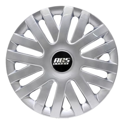 TAPON POLVERA RIN 14 ABS SPORT GRIS LGR0047
