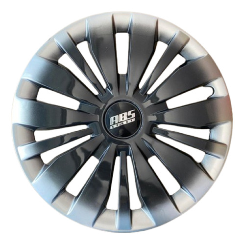 [POLR15-BICR15-8] TAPON POLVERA RIN 15 ABS ESPECIALES GRIS TAP-ABS-LGR-R15-0062 BICR15-8