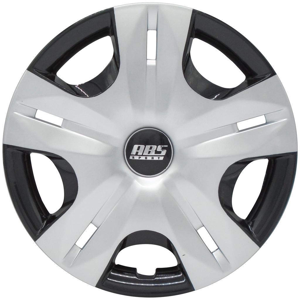 TAPON POLVERA RIN 15 ABS SPORT ESPECIALES ABS-LGR-R15-0023 GRIS-NEGRO LES0028