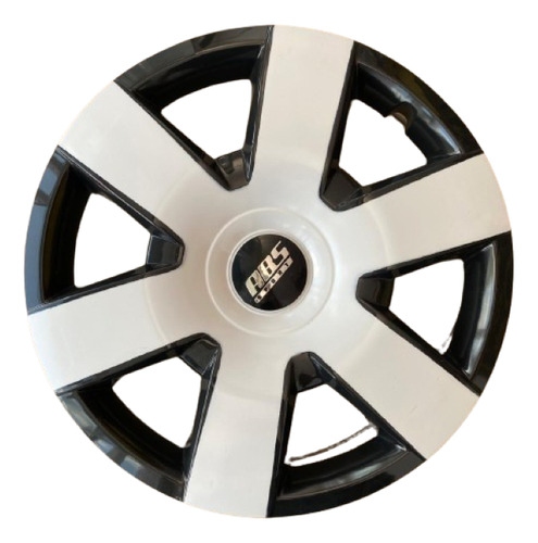 [POLR15-LES0030] TAPON POLVERA RIN 15 ABS ESPECIALES BLANCO NEGRO TOYOTA LES0030