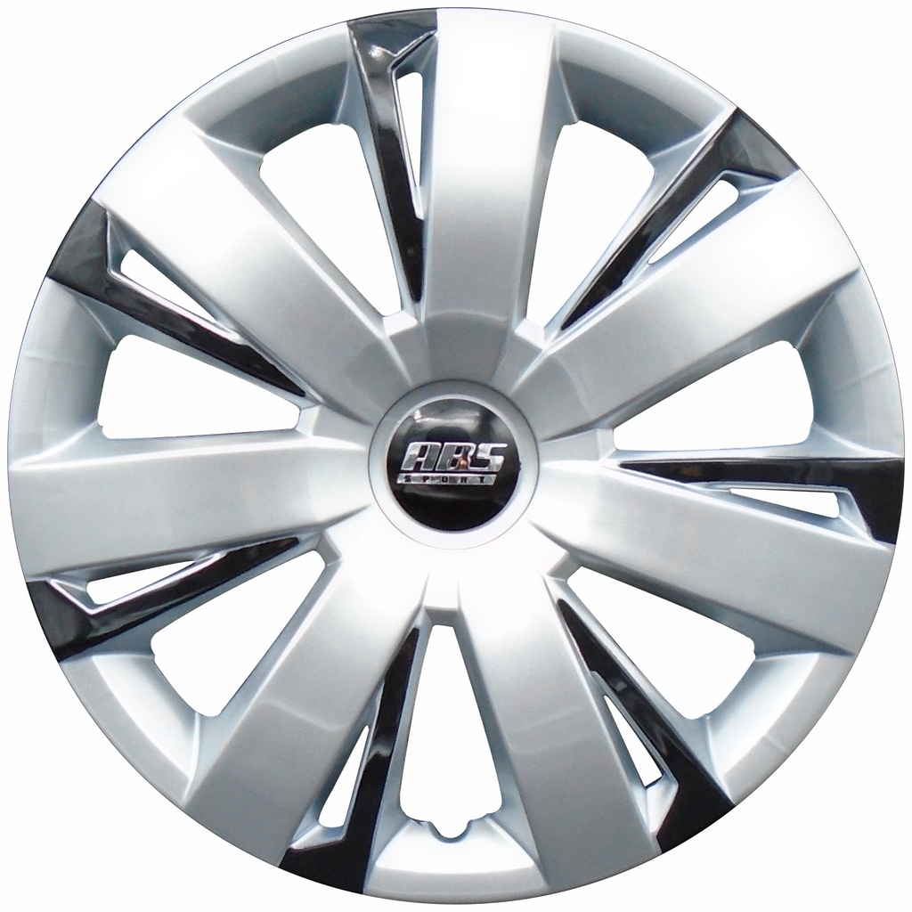 TAPON POLVERA RIN 16 ABS ESPECIALES GRIS NEGRO JETTA 15 LES0003