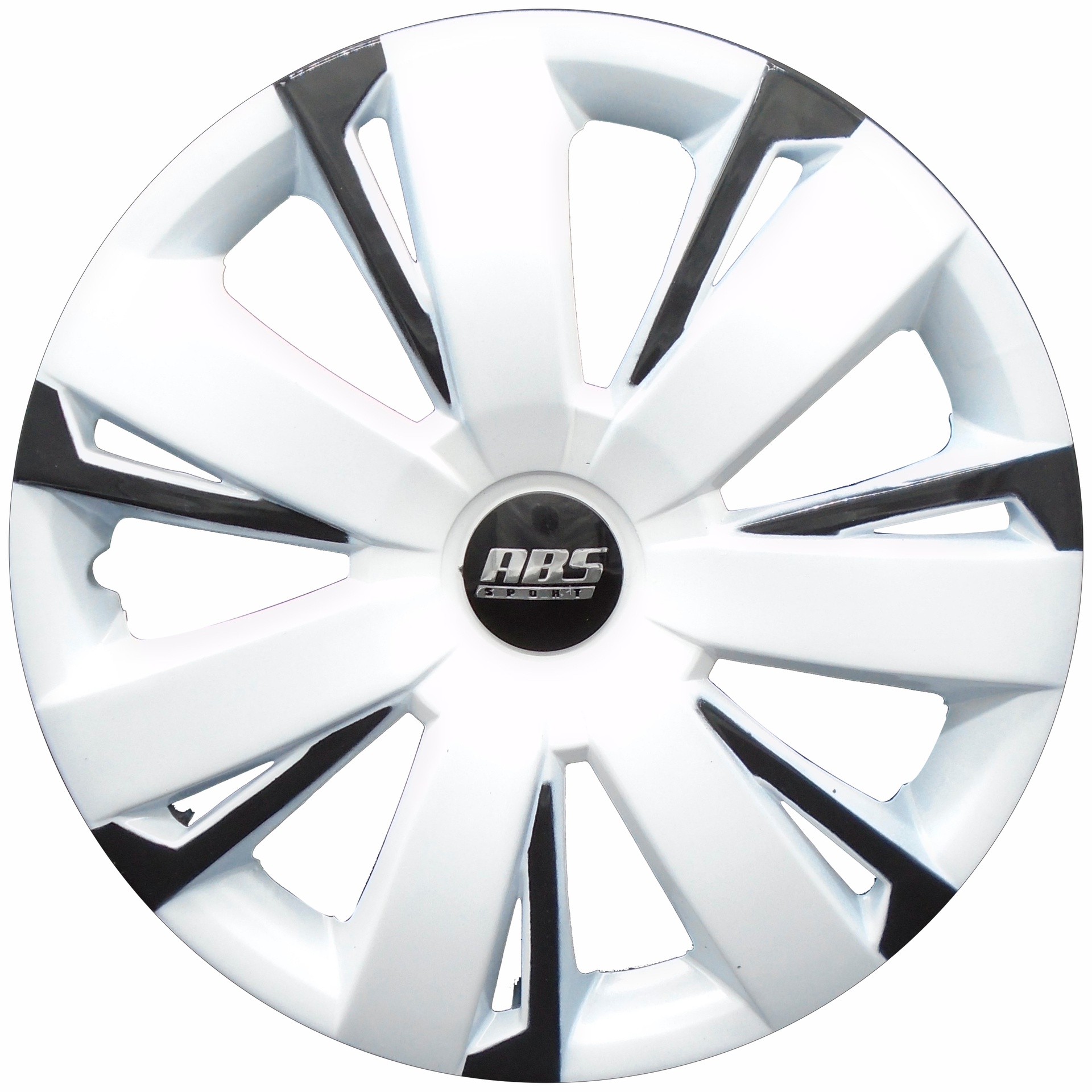 [POLR16-LES0005] TAPON POLVERA RIN 16 ABS ESPECIALES BLANCO NEGRO JETTA 15 LES0005