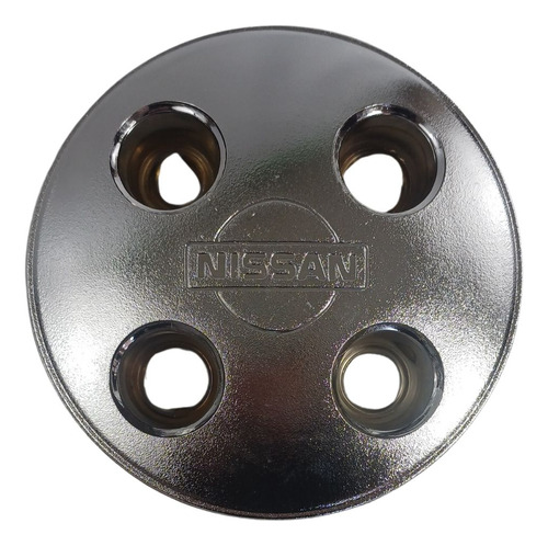 POLVERA CENTRO RIN NISSAN TSURU 3 CROMO PLATISTICO 1 PZA