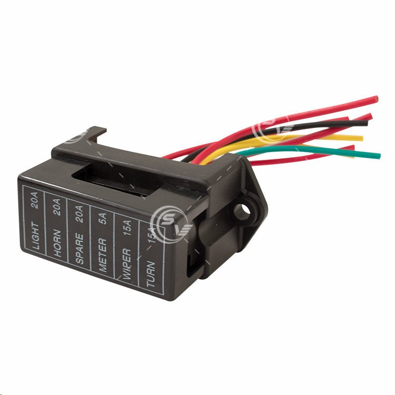 PORTA FUSIBLE CLAVIJA UNIVERSAL 6 FUSIBL