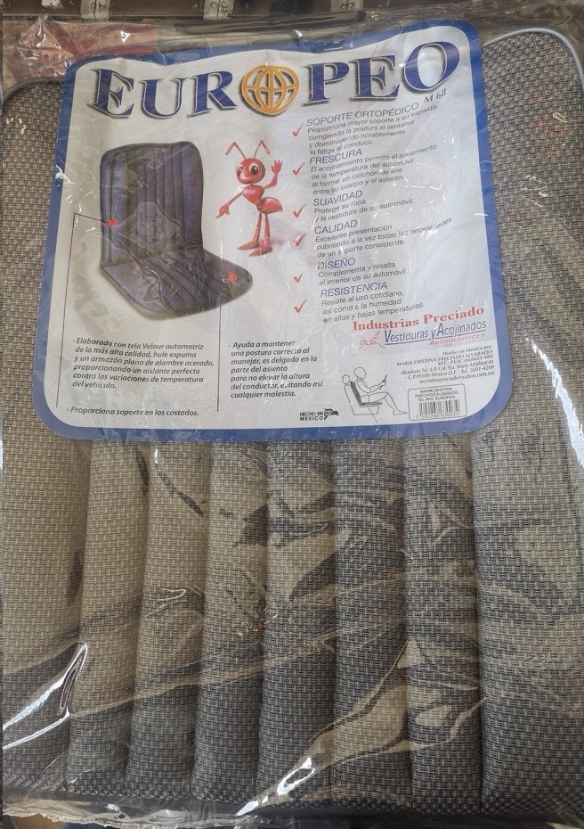 RESPALDO ASIENTO EUROPEO PROGIND