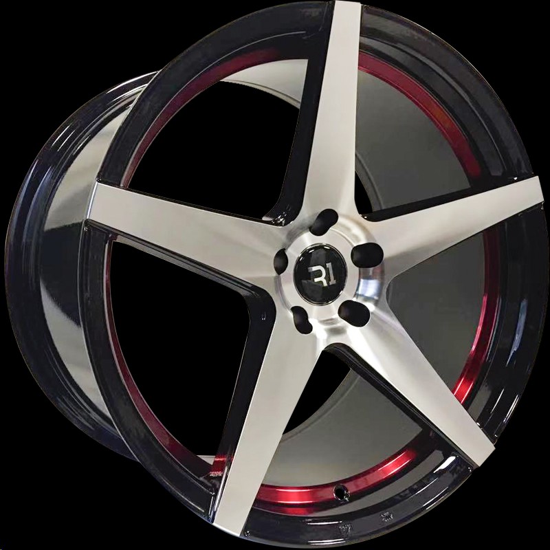 RIN 20X9 5-114.3 R1 SPORT A091F BLACK MA