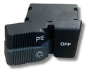 SWITCH LUZ TECLA GMC SAFARI/ CV ASTRO 90-95 6 TERMINALES