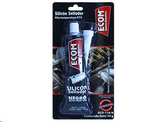 SILICON AUTOMOTRIS NEGRO RTV ALT TEM 70g