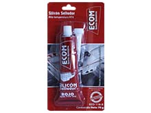 TUBO DE SILICON ROJO RTV ALTA TEMP ECOM