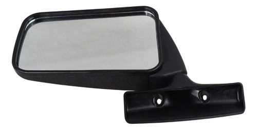 ESPEJO AUTO UNIVERSAL RECTANGULAR NEGRO PZA