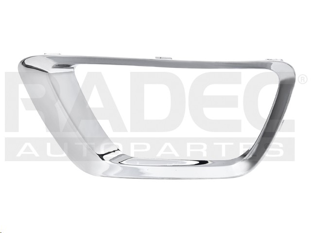 MOLDURA REJILLA CV COLORADO 16-20 C/HOYO P/FARO CROMADA 4X2/4X4/VERSION A/VERSION B/VERSION C L4/V6 4/6 CILINDROS 2.5/3.6L 4 PUERTAS  IZQ