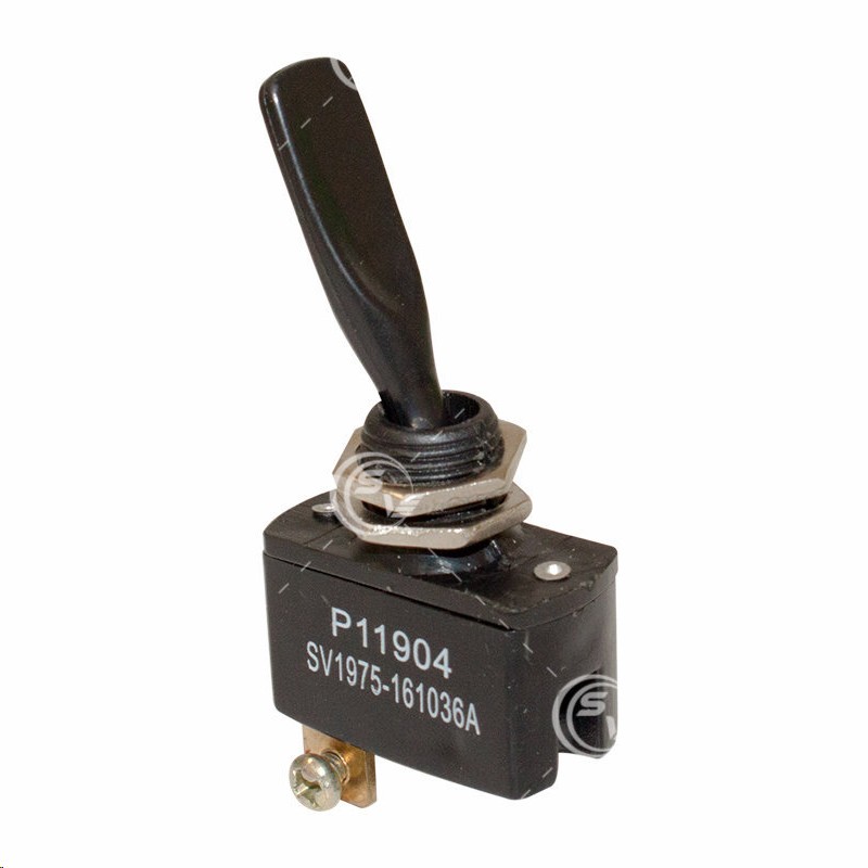 SWITCH PALANCA 1 PASO 2 TERMINALES NEGRO