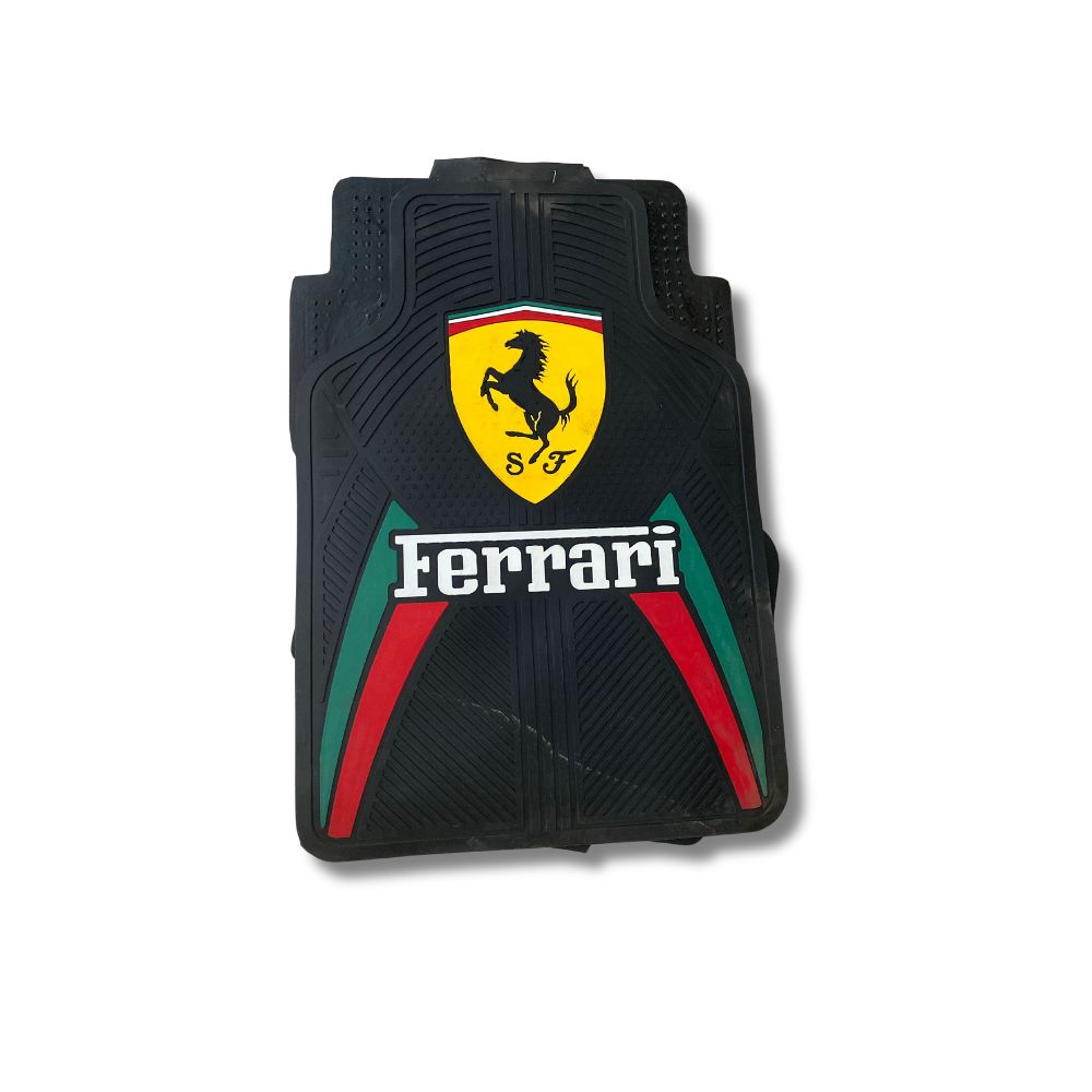 TAPETE UNIVERSAL 4 PIEZAS FERRARI