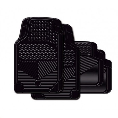 TAPETE 315 DIAMANTE ECO 4 PZ NEGRO PRECI