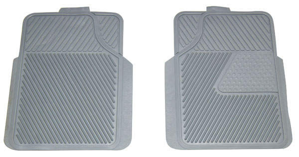 TAPETE MERCURIO VINYPLUS 317 PISO GRIS 2 PIEZAS