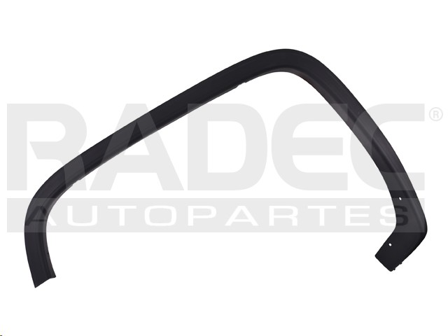 MOLDURA SALPICADERA DELANTERA CV SIERRA 14-18 CORRUGADA IZQ