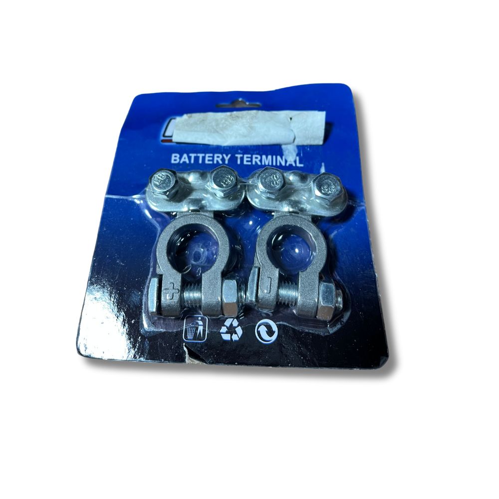 TERMINAL BATERIA ALUMINIO COBRIZADO 2 PZ