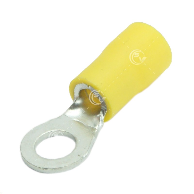 [TERM001] TERMINAL OJILLO 3/16" AISLADA AMARILLA