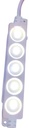 MODULO TIRA LED CON 5 LEDS BLANCO PIEZA