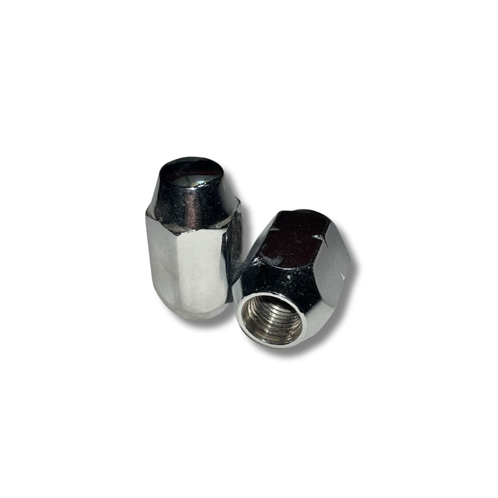 TUERCA 12 X 1.25 ACERO CROMADA