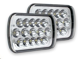 UNIDAD CUADRADA GRANDE 15 LEDS ALTA INTE