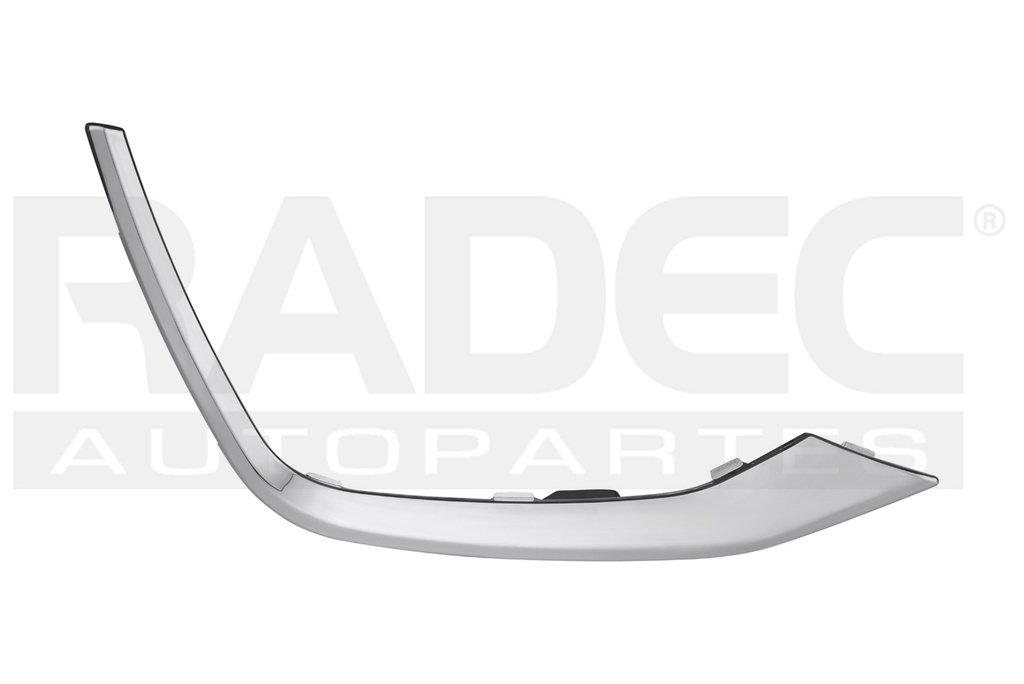 MOLDURA REJILLA FASCIA DELANTERA CV SPARK 19-21 CROMADA LT/PREMIER L4 4 CILINDROS 1.4L 5 PUERTAS DER