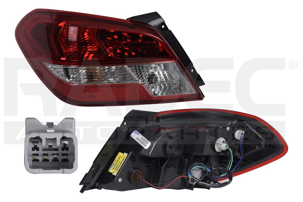 CALAVERA MT MIRAGE GLX 21-22 C/FOCO DEPO IZQ